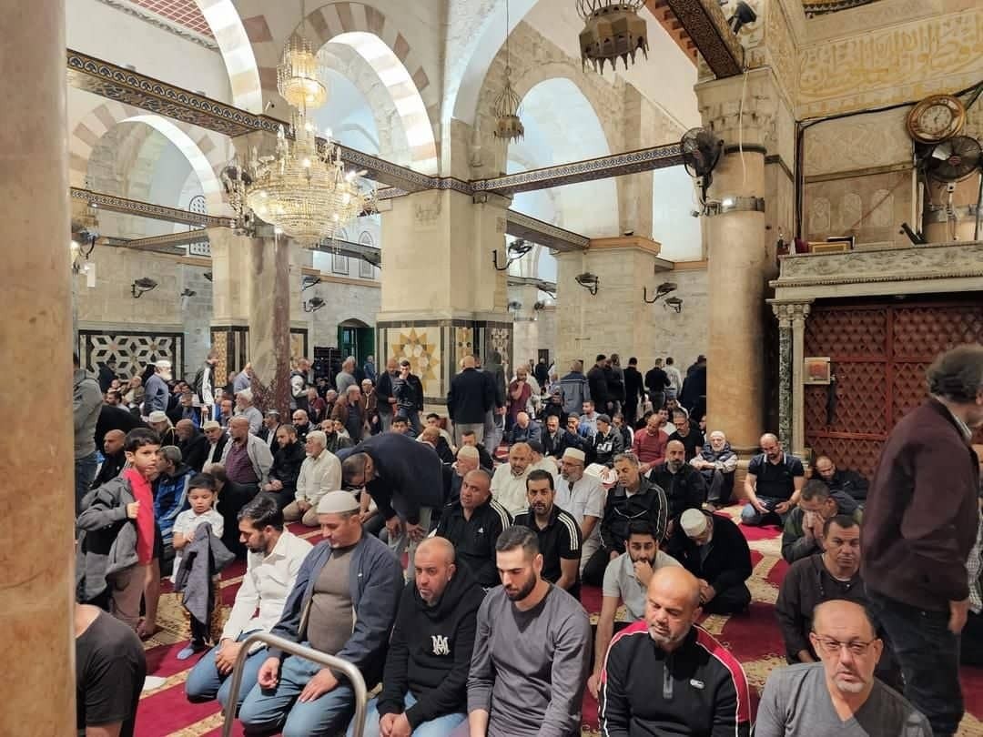 الصلاة في المسجد الأقصى